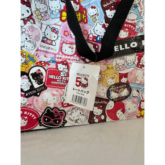 NWT Hello Kitty 50th Anniversary Tote Bag - Picture 5 of 9